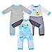 Disney Baby Boys' Monsters Inc Mike and Sully 3 Pack Coveralls