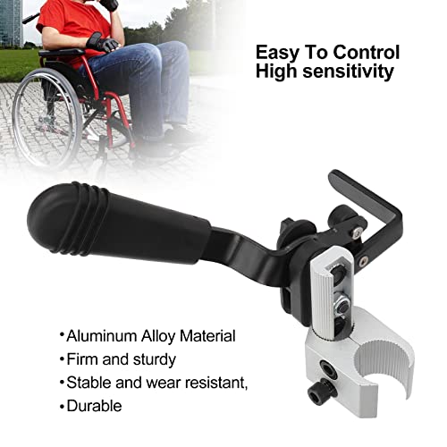 Wheelchair Brakes, Aluminum Side Mount Wheel Lock Sensitive Wheelchair Hand Brake Assembly, High Sensitivity Wheelchair Handbrakes For Electric Wheelchairs Replacement(Right) #TOP1