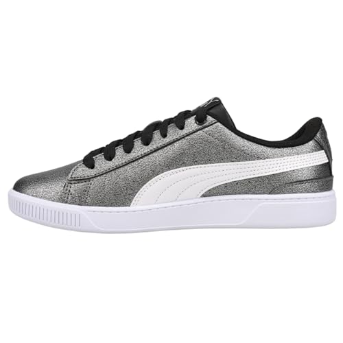 PUMA Kids Girls Vikky V3 Glitz Lace Up Sneakers Shoes Casual - Silver3