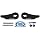 Supreme Suspensions Adjustable 1"–3" Front Torsion Key Lift Kit for Ford Explorer/Sport-Trac