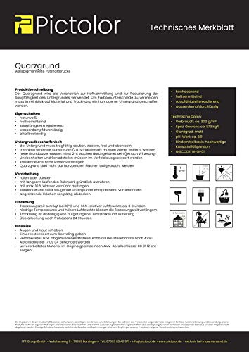 Haftgrund Pictolor Quarzgrund 7 kg für Dekorputze
