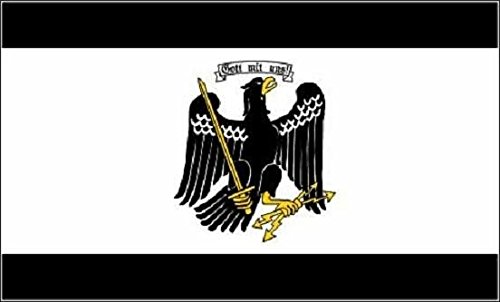 Bandiera Friedrichstadt 90x150 Cm – In Poliestere Resistente UV, Con Doppio Orlo E Occhielli Metallici - 3