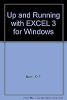 Up and Running with EXCEL 3 for Windows 0895888807 Book Cover