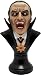 DWK - The Count - Immortal Blood-Thirsty Vampire Dracula Gothic Horror Classic Table Bust Statue Sculpture Halloween Party Home Décor Accent, 12.5-inch