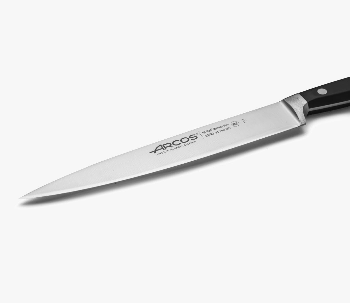 Arcos nóż kuchenny ze stali nierdzewnej, czarny, 210 mm
