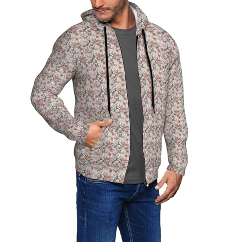 Veste décontractée homme pull à capuche contre le froid gym et voyage