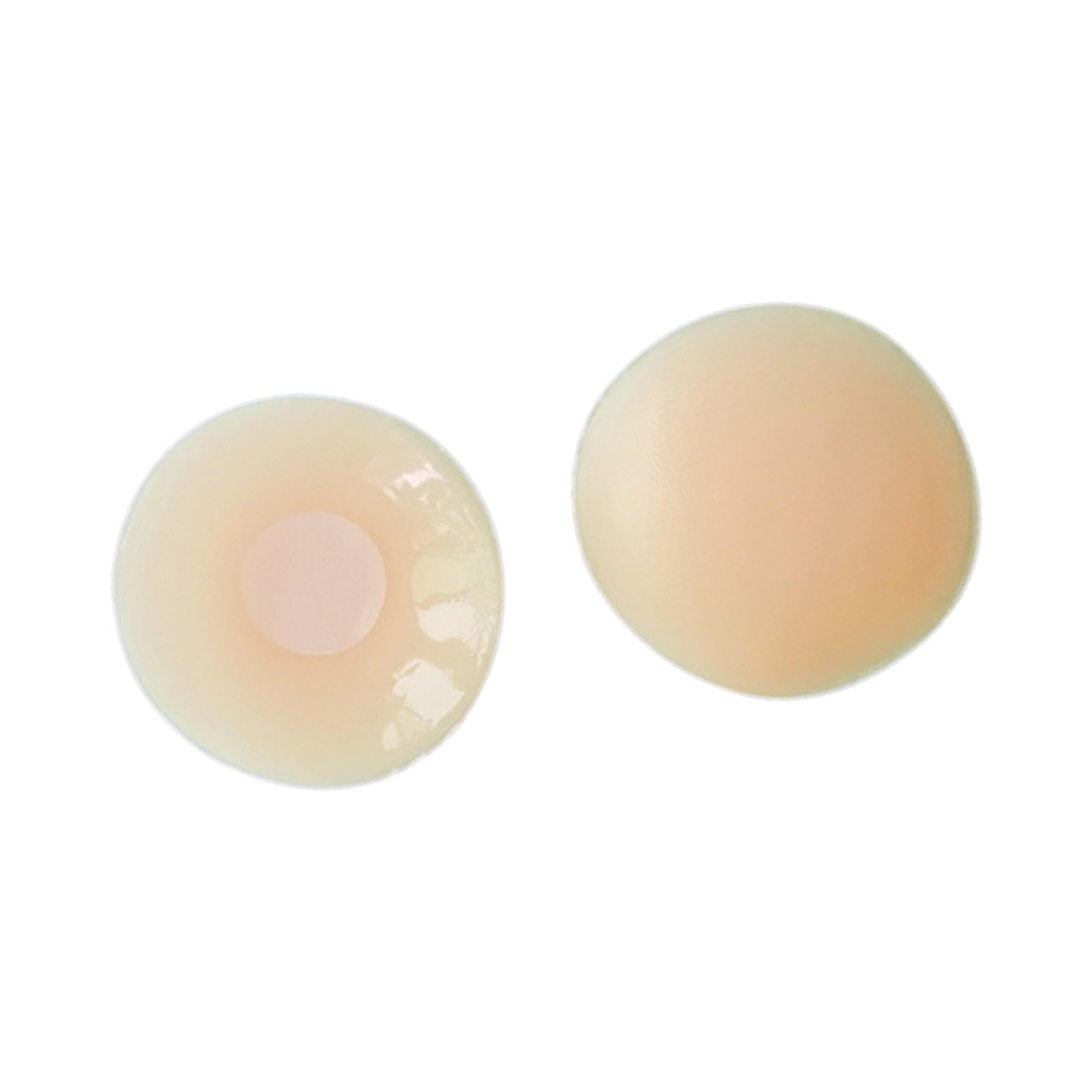 zoomella Women Breast Cover Silicone Summer Breast Pad for Evening Dress Deep V Dress Skin Color Round-picture-14