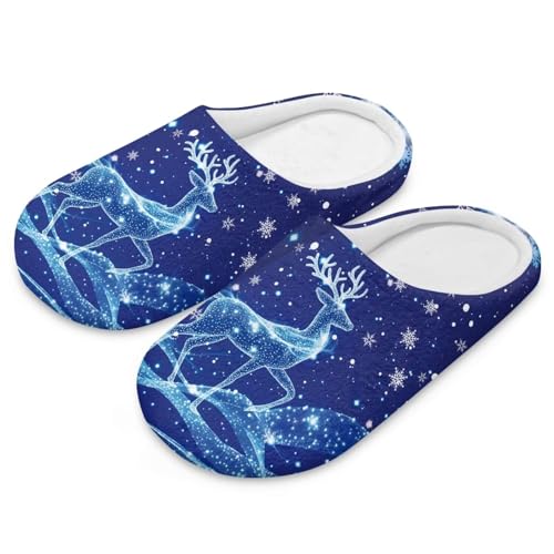 Christmas Shoes for Women Home Slippers Women Closed Toe Xmas Slippers for Adults