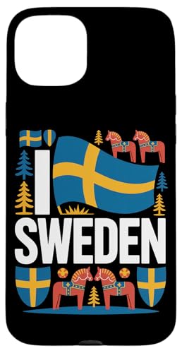 I Love Sweden k  vCh X}zP[X iPhone 15 Plus p