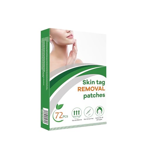 Parches Quita Verrugas Cuello y Cara，Skin Tag Remover Patch，Removedor de Verrugas，,Parche Para Acné y Granos，Mole Removal Patches