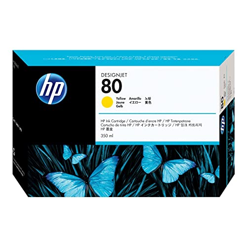 HP 80 Cartouche Jaune - vue 7