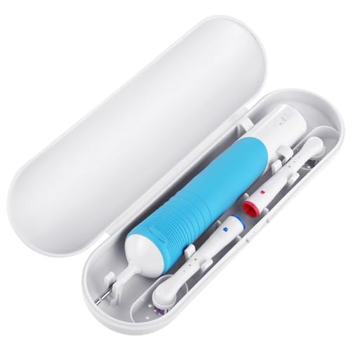 Electric Toothbrush Travel Case, Portable Toothbrush Case Electric Toothbrush Case Holder for Travel, Business Trip, Home (White)
