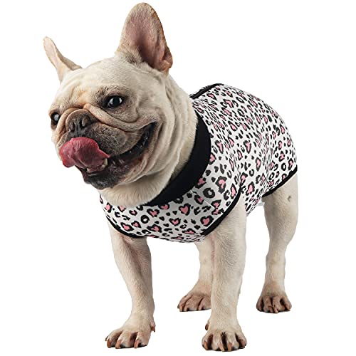 Image of Leopard Dog Surgical Recovery Onesie - Female /Male Spay /Neuter Suit for Small /Medium Dogs