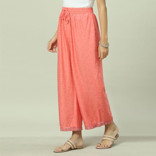 Image of Rangriti Coral Liva Palazzo for Women