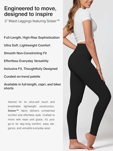 conceited high waisted ultra soft leggings for women - full length capri length and biker shorts - available in plus size