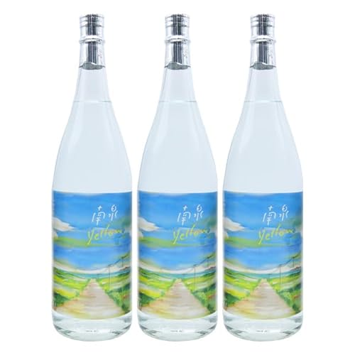 南泉 yellow 30度 1800ml×3本 黄麹 芋焼酎 種子島 上妻酒造