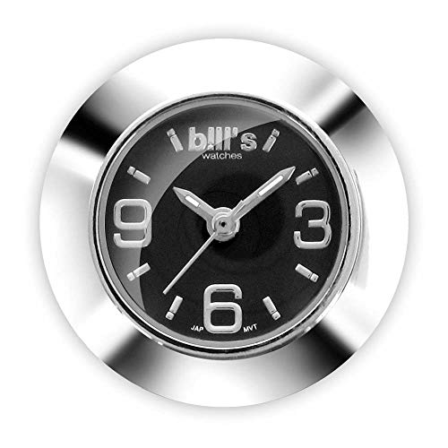 Bill's Watches Reloj Analógico para Unisex Adulto de Cuarzo con Correa en Silicona BW-SCMB02