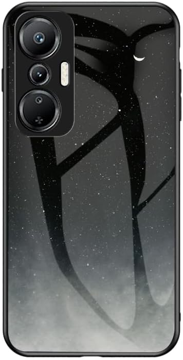 Cover Compatible with Infinix Hot 20S 4G Shockproof 【PC panel+Tempering glass+TPU silicone】3 in 1 Phone Case Black