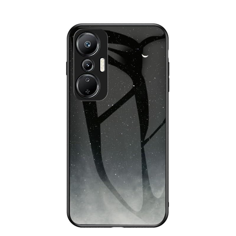 Jiajihua Funda Compatible con Vivo V19 (Indonesia) 4G A Prueba de Golpes【Panel de PC + Vidrio Templado + Silicona TPU】 Funda para teléfono 3 en 1 Black