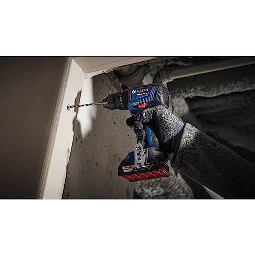 Bosch Gsb18V-490B12 18V Ec Brushless 1/2 In. Hammer Drill/Driver Kit With (1) 2.0 Ah Slimpack Battery #TOP2