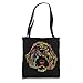 Colourful Dog Labradoodle Tote Bag