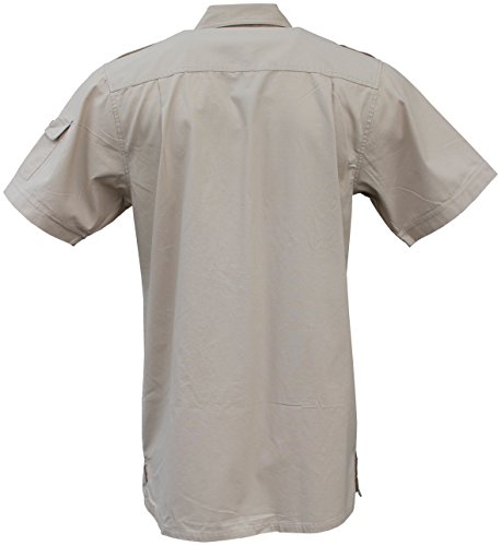 Foxfire Thunder River Gear Short Sleeve Cotton Travel Safari Passport Shirt2