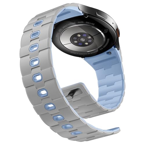 Bracelet sport 20mm en silicone pour montre Samsung Galaxy Watch du bureau au running