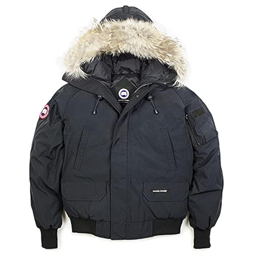 【美品】カナダグース Mサイズ チリワック ボンバー ネイビー 美品】カナダグース Mサイズ チリワック ボンバー ネイビー