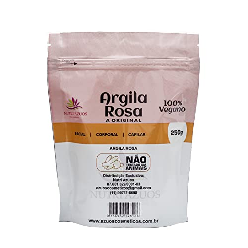 Argila Rosa - Máscara Facial Skin Care - 250gr