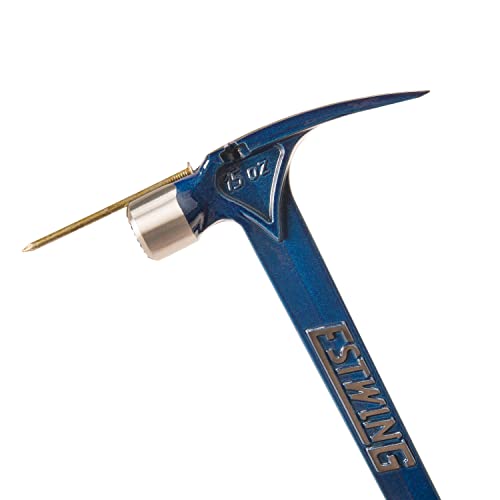 Estwing Ultra Series Hammer - Rip Claw Framer With Milled Face & Shock Reduction Grip - E6-15Sm, 425G (15Oz) , Blue #TOP4