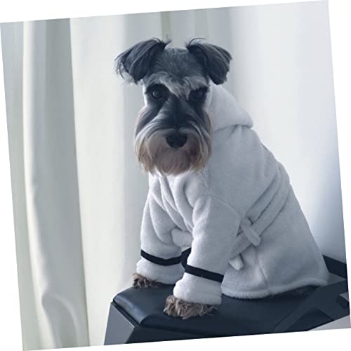 Didiseaon 2 Peças Roupão De Banho Para Animais De Estimação Roupão De Banho Para Animais De Estimaçã