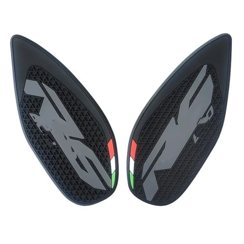 Autocollants de réservoir moto antidérapants et tapis de traction latérale