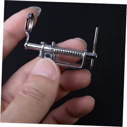 Set de 3 pies prensatelas metálicos para máquina de coser miniatura 6