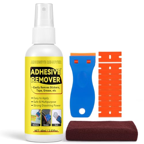 Adhesive Remover, Surface-Safe Sticker Remover Spray, Glue Remover that Quickly