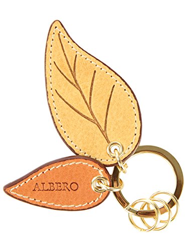 [アルベロ] キーリング キーホルダー キーホルダ 8103 SPIRITO スピリトシリーズ カスタード AL-8103-42