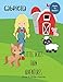 Gabriella Little Acres Farm Adventures: Draw & Write Journal: Create Your Own Stores, Includes Vocabulary List and Farm Animal Pictures for Inspiration - Personalized with Child's Name