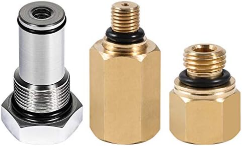 Bonbo 6.0 High Pressure Oil Pump IPR Valve Air Test Fitting Tool & Oil Rail Adapters Leak Test Kit for Ford 6.0L Powerstroke Diesel Engine