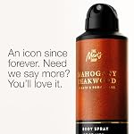 Bath & Body Works Body Spray for Men, Mahogany Teakwood Scent, Men’s Spray with Long-Lasting Personal Fragrance, Warm Woodsy & Masculine Scent, 8 oz - 1 Pack - Image 2