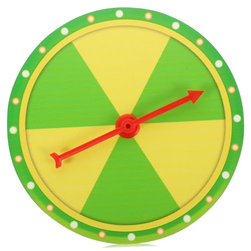 Toddmomy Prize Wheel of Fortune Large Spinning Game Dry Erase Board Perfect for Fundraisers Parties More