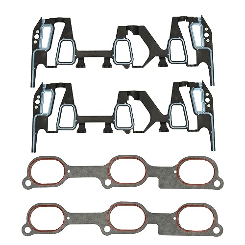 Image of IRONTEK Head Gaskets Set Compatible for Chevrolet 2005-2009 Equinox, for Pontiac 2006-2009 Torrent, Head Gaskets Kit #HS9071PT 27318, 852252, 141006901, GS33377