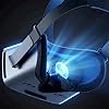 DESTEK V5 VR Headset for Phone w/VR Gamepad, 128 Premium VR apps Included, Anti-Blue Eyes Protected HD Lenses, 110° FOV Virtual Reality Headsets for iPhone, Android Phone