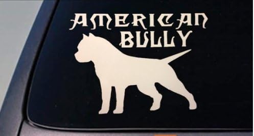 EZ-STIK American Bully APBT Calcomanía Pit bullB178 Rescue k9 Parolees jl chints