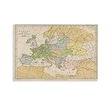 Photo Gallery westch stampa di mappa retrò, stampe su tela, arte da parete incorniciata per camera da letto e soggiorno, stampa di decorazioni per la casa moderna per occasioni speciali 16x24 pollici (40x60 cm) Photo Gallery westch stampa di mappa retrò, stampe su tela, arte da parete incorniciata per camera da letto e soggiorno, stampa di decorazioni per la casa moderna per occasioni speciali 16x24 pollici (40x60 cm)