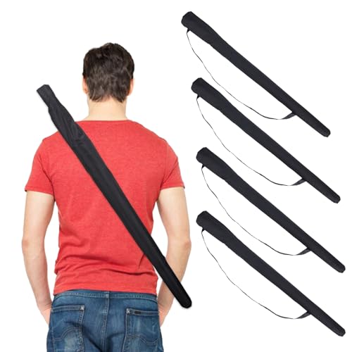 Housse de protection pour parapluie de voyage anti-poussière avec bandoulière