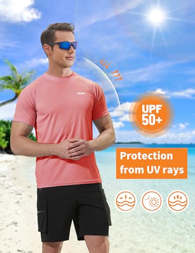 Camiseta de natación anti rayos UV que soluciona las quemaduras en el agua 4