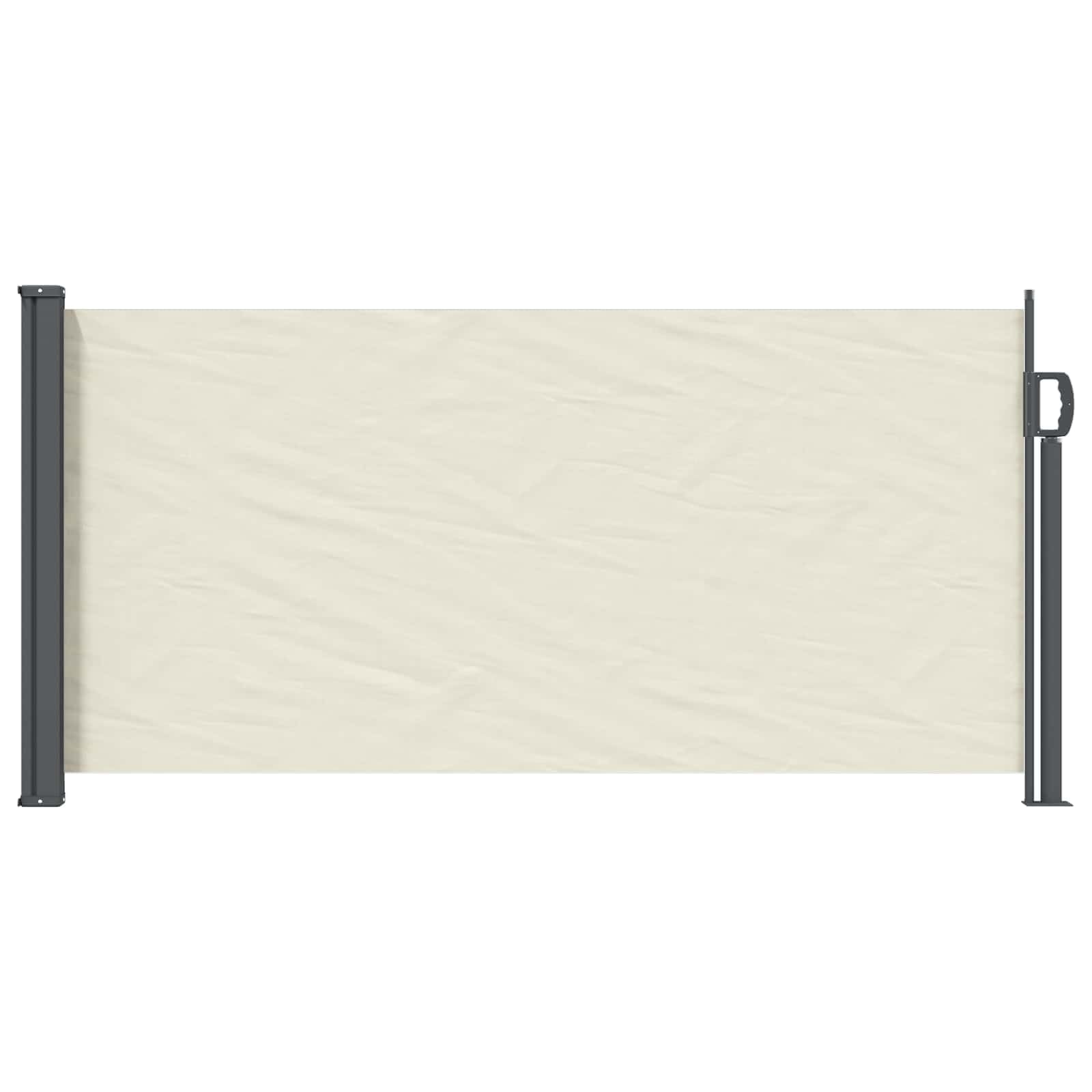 vidaXL Retractable Side Awning 100 x 300 cm 100% polyester iron steel