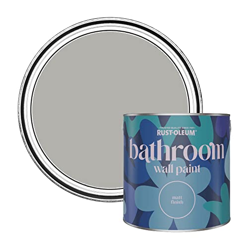 Rust-Oleum Grey Water-Resistant Bathroom Wall & Ceiling Paint - Mocha 2.5L