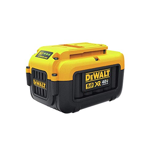 DEWALT 40V MAX* Lithium Battery, 6-Ah (DCB406) DEWALT 40V MAX* Lithium Battery, 6-Ah (DCB406)