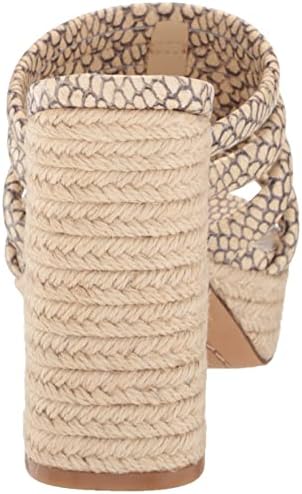 Vince Camuto Women's Footwear Women's Patrest Raffia Platform Sandal Heeled, Bone, 8 | Image 2