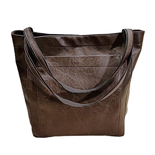 Meiyan Sac à bandoulière en toile pour femme - Grande capacité - Pour l'automne et l'hiver Cover